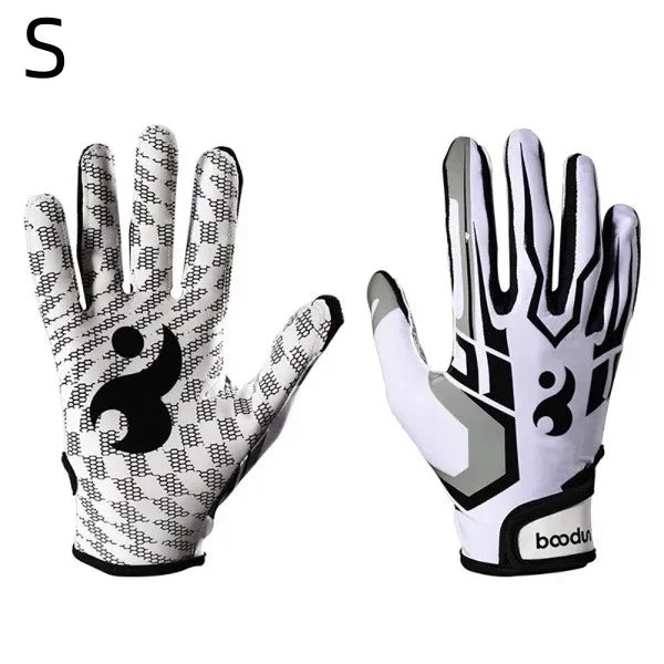 Adjustable Wristband Football Gloves