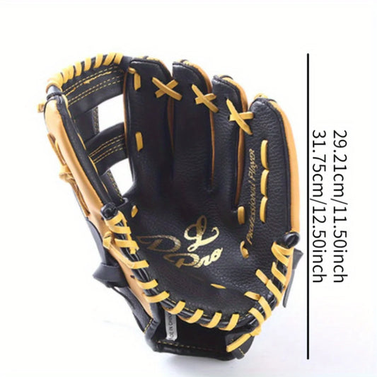 Double-Layer Cowhide Leather Baseball Glove