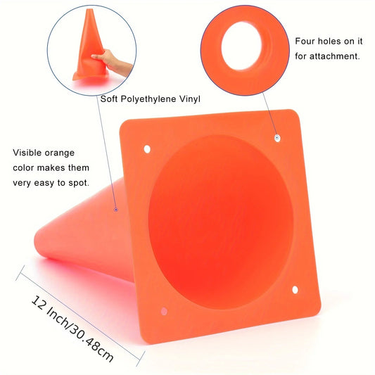 12 Inch Plastic Training Cones