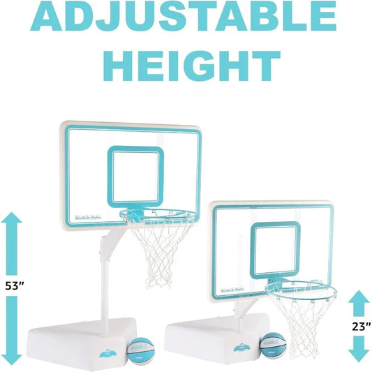 Adjustable Height Swimming Pool Basketball Hoop