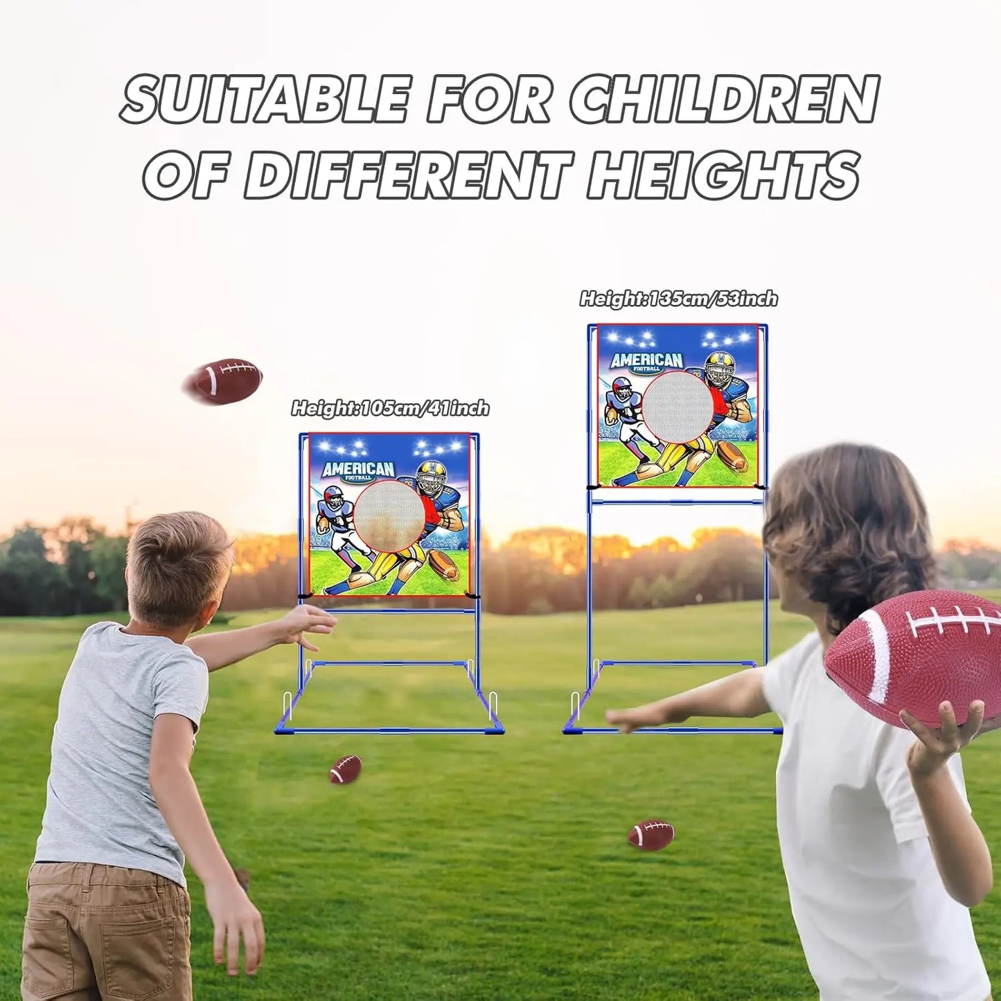 Football Toss Target Games