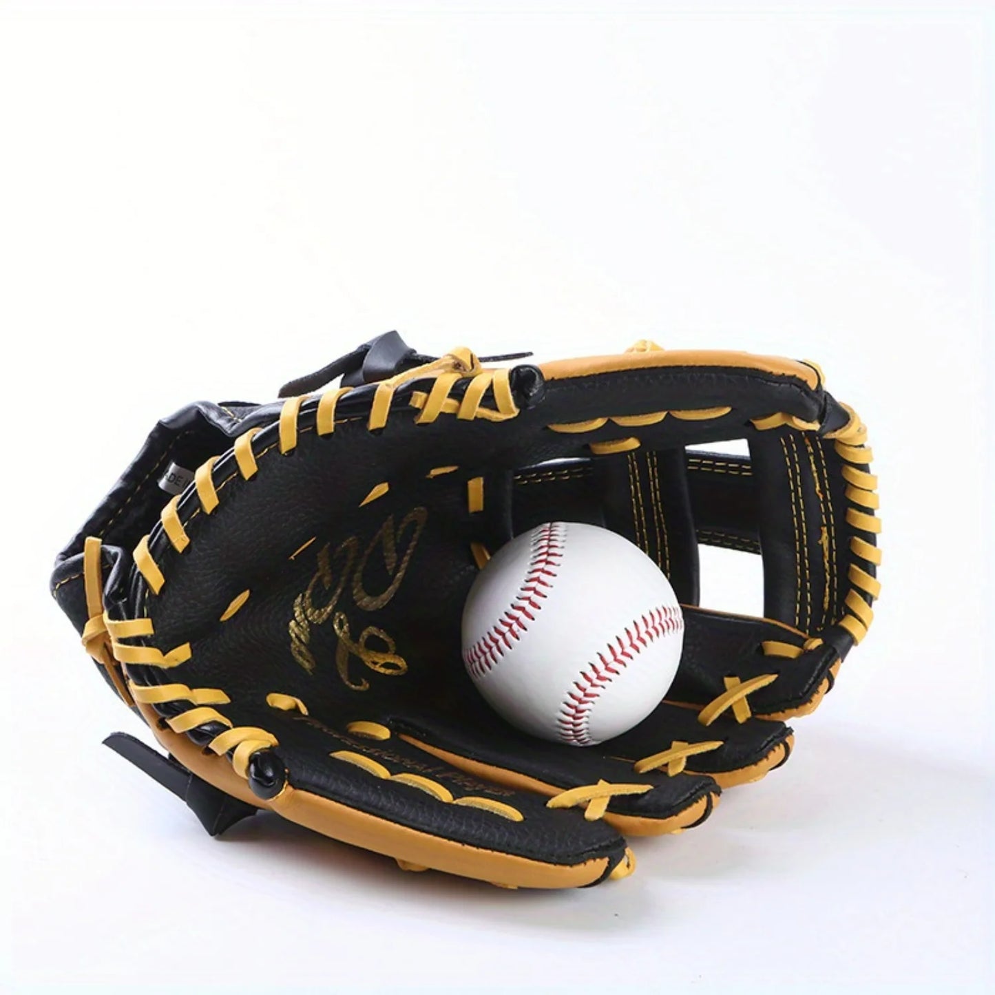 Double-Layer Cowhide Leather Baseball Glove