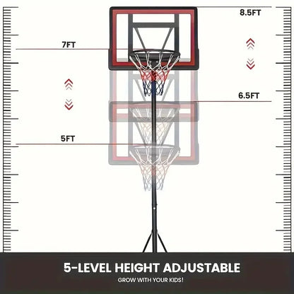 Adjustable Height 5.5-7" Basketball Stand
