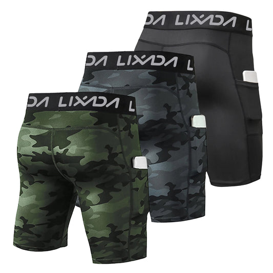 3 Pack Men Sports Shorts