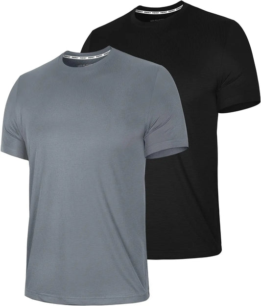 Quick Dry Mens Workout Running Shirts