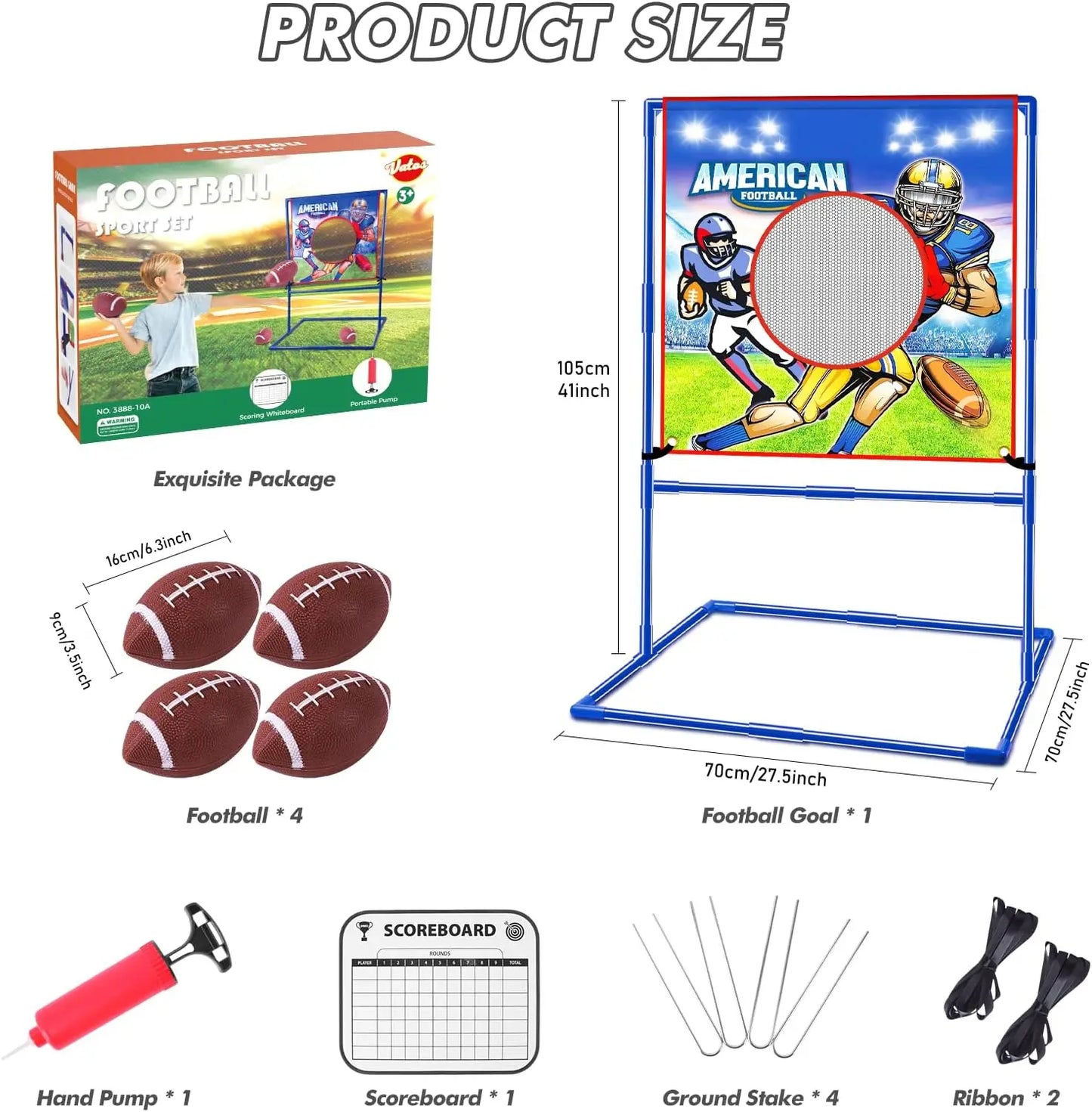 Football Toss Target Games