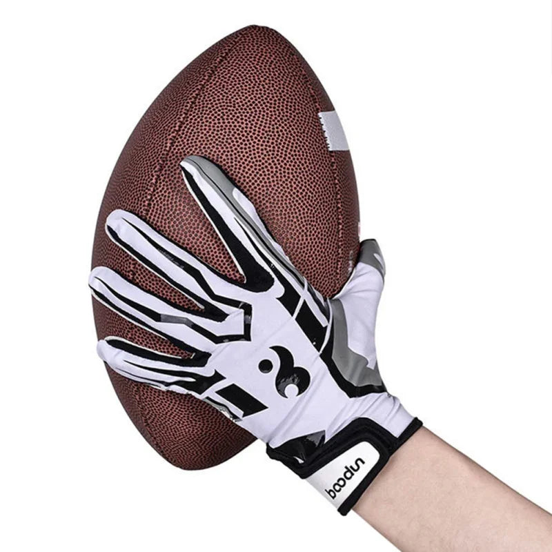 Adjustable Wristband Football Gloves