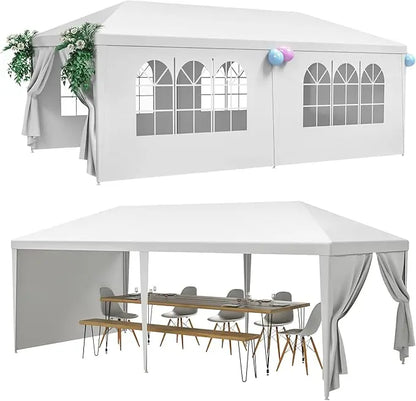 10'x30' Outdoor Canopy Tent Patio Camping Gazebo Shelter Pavilion Cater Party Wedding BBQ Events Tent