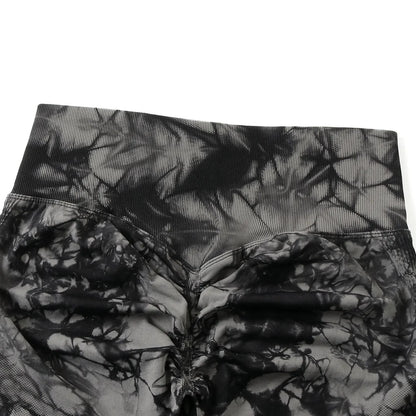 Women High Waist Tie Dye Legging