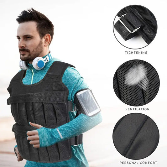 Weighted Adjustable Workout Vest