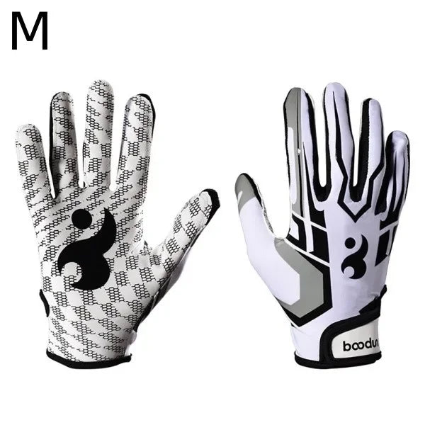 Adjustable Wristband Football Gloves