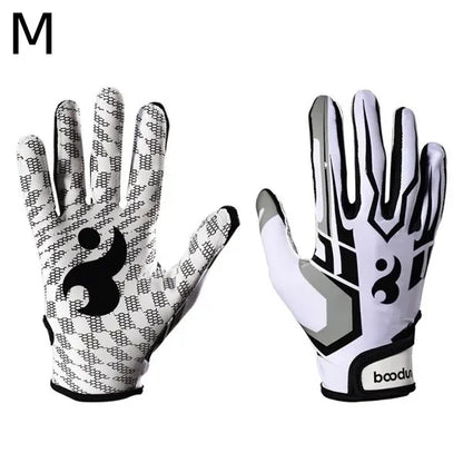 Adjustable Wristband Football Gloves
