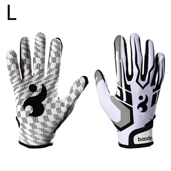 Adjustable Wristband Football Gloves