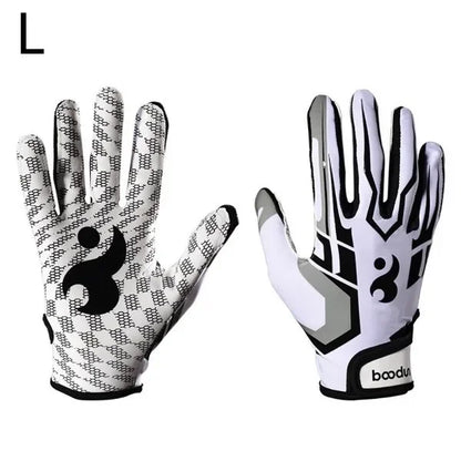 Adjustable Wristband Football Gloves