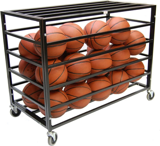 Lockable Ball Storage Cart