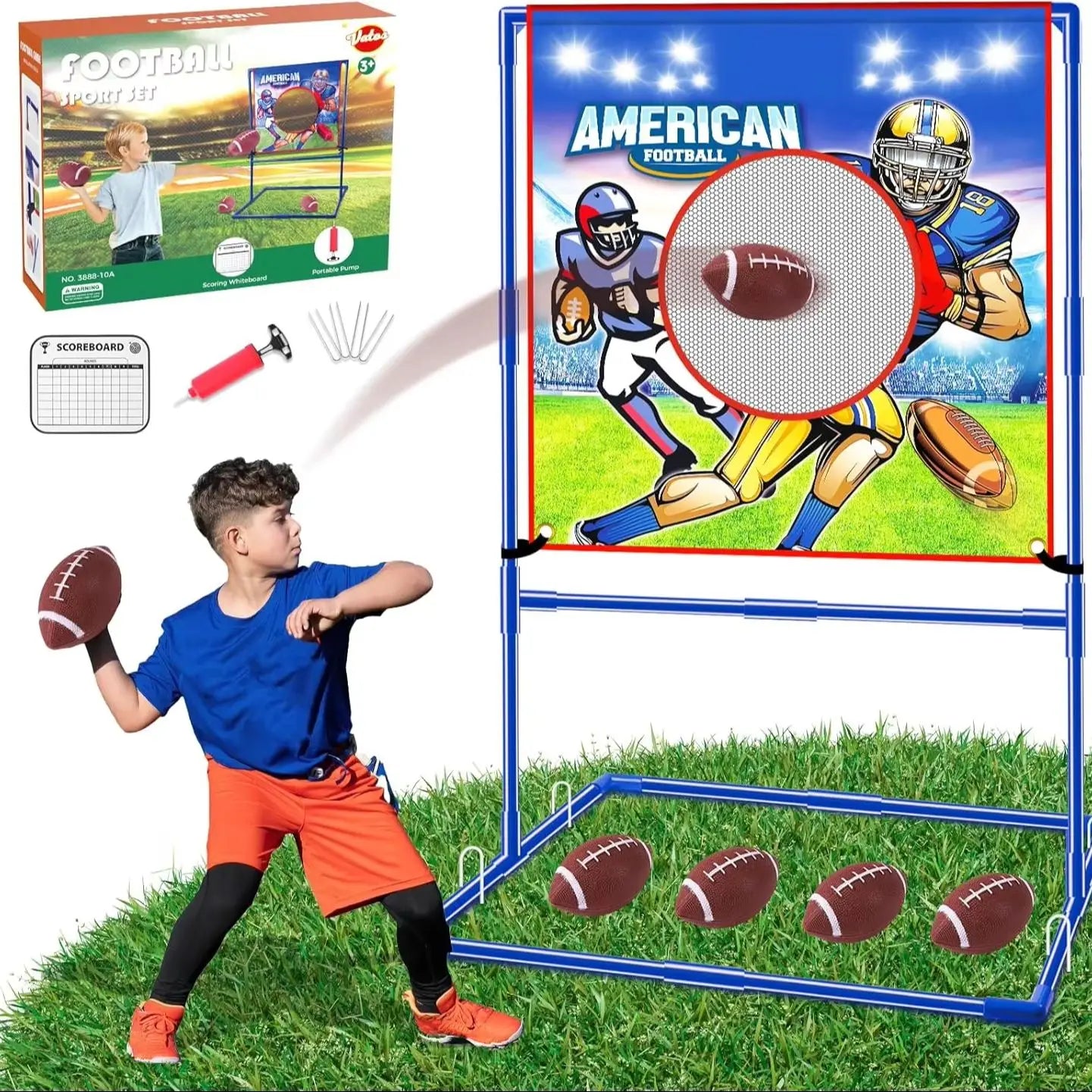 Football Toss Target Games