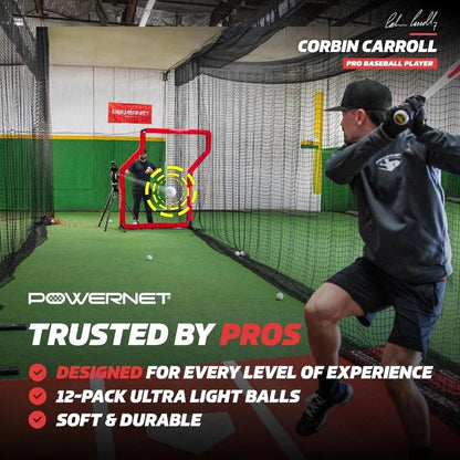 Launch F-lite Softball & Baseball Pitching Machine,